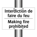 Interdiction de faire du feu - Making fire prohibited