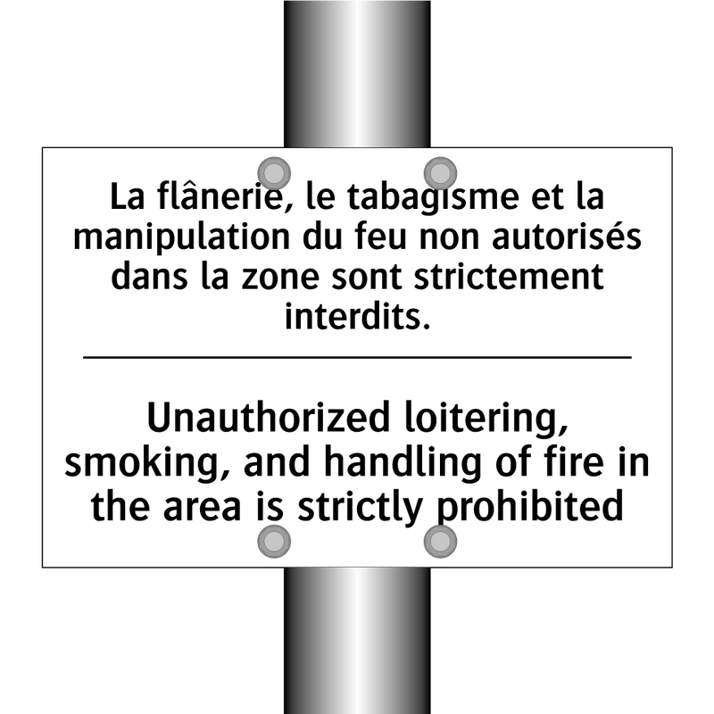 La flânerie, le tabagisme et la  /.../ - Unauthorized loitering, smoking,  /.../