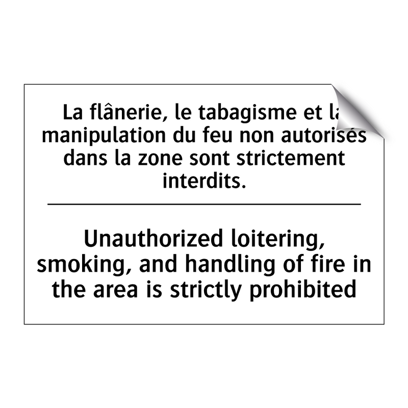 La flânerie, le tabagisme et la  /.../ - Unauthorized loitering, smoking,  /.../