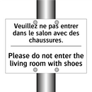 Veuillez ne pas entrer dans le  /.../ - Please do not enter the living  /.../