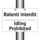 Ralenti interdit - Idling Prohibited
