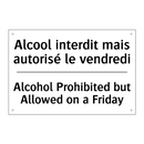 Alcool interdit mais autorisé  /.../ - Alcohol Prohibited but Allowed  /.../