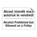 Alcool interdit mais autorisé  /.../ - Alcohol Prohibited but Allowed  /.../