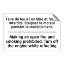 Faire du feu à l'air libre et  /.../ - Making an open fire and smoking  /.../