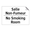 Salle Non-Fumeur - No Smoking Room
