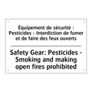 Équipement de sécurité : Pesticides  /.../ - Safety Gear: Pesticides - Smoking  /.../