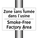 Zone sans fumée dans l'usine - Smoke-Free Factory Area