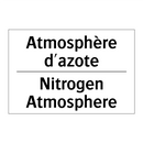Atmosphère d'azote - Nitrogen Atmosphere