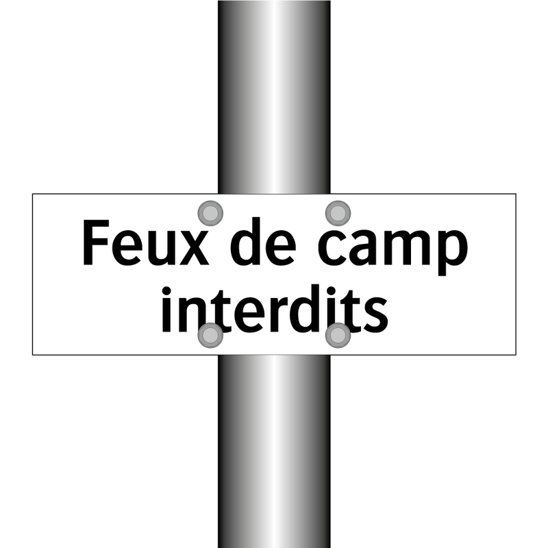 Feux de camp interdits