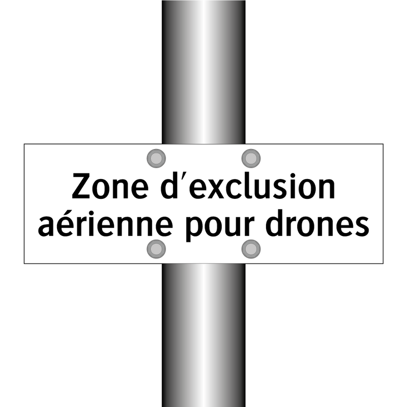 Zone d'exclusion aérienne pour drones