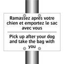 Ramassez après votre chien et  /.../ - Pick up after your dog and take  /.../