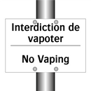 Interdiction de vapoter - No Vaping