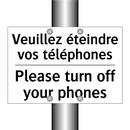Veuillez éteindre vos téléphones /.../ - Please turn off your phones