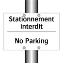 Stationnement interdit - No Parking