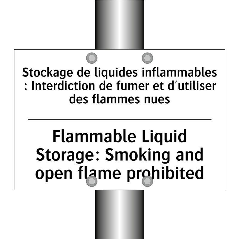 Stockage de liquides inflammables  /.../ - Flammable Liquid Storage: Smoking  /.../