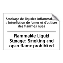Stockage de liquides inflammables  /.../ - Flammable Liquid Storage: Smoking  /.../