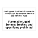 Stockage de liquides inflammables  /.../ - Flammable Liquid Storage: Smoking  /.../