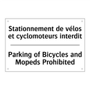 Stationnement de vélos et cyclomoteurs  /.../ - Parking of Bicycles and Mopeds  /.../