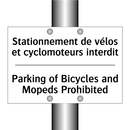 Stationnement de vélos et cyclomoteurs  /.../ - Parking of Bicycles and Mopeds  /.../