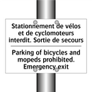 Stationnement de vélos et de cyclomoteurs  /.../ - Parking of bicycles and mopeds  /.../