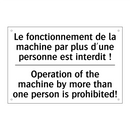Le fonctionnement de la machine  /.../ - Operation of the machine by more  /.../