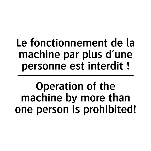 Le fonctionnement de la machine  /.../ - Operation of the machine by more  /.../