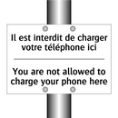 Il est interdit de charger votre  /.../ - You are not allowed to charge  /.../