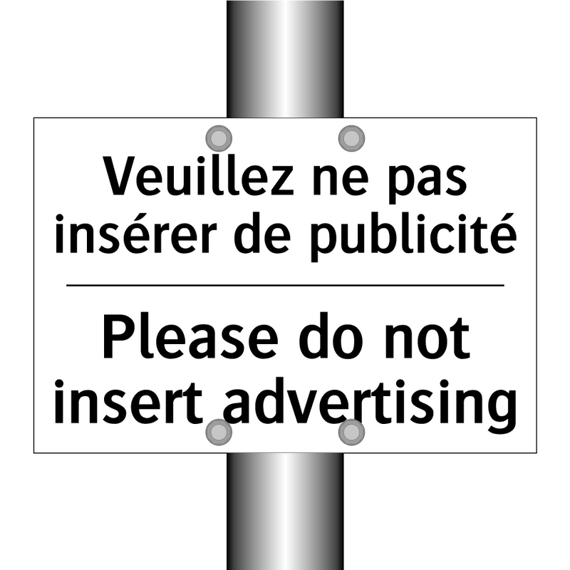 Veuillez ne pas insérer de publicité /.../ - Please do not insert advertising /.../