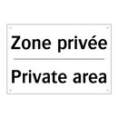Zone privée - Private area