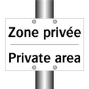 Zone privée - Private area