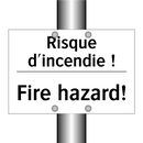 Risque d'incendie ! - Fire hazard!