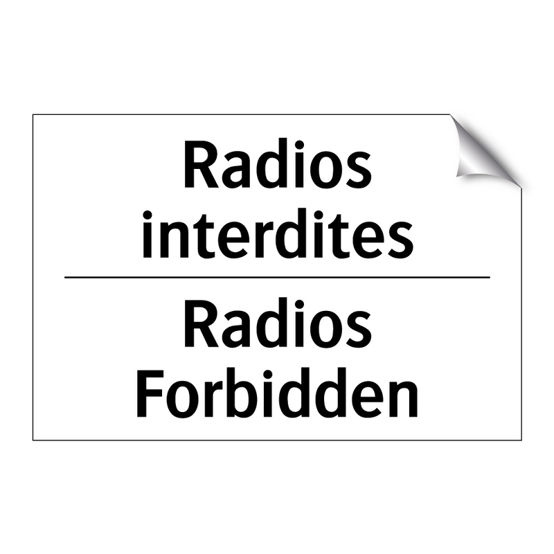 Radios interdites - Radios Forbidden
