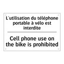 L'utilisation du téléphone portable  /.../ - Cell phone use on the bike is  /.../
