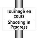 Tournage en cours - Shooting in Progress