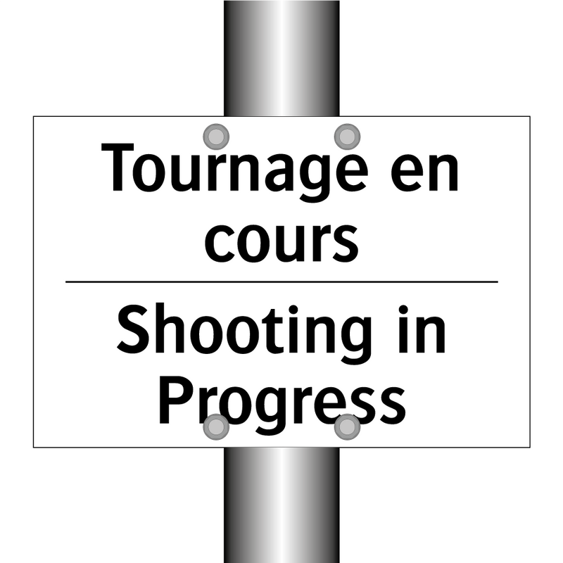 Tournage en cours - Shooting in Progress