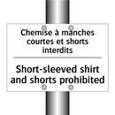 Chemise à manches courtes et shorts  /.../ - Short-sleeved shirt and shorts  /.../