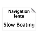 Navigation lente - Slow Boating