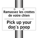 Ramassez les crottes de votre  /.../ - Pick up your dog's poop
