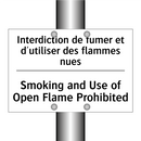 Interdiction de fumer et d'utiliser  /.../ - Smoking and Use of Open Flame  /.../