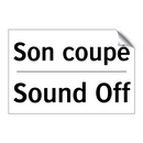Son coupé - Sound Off