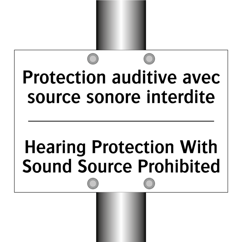 Protection auditive avec source  /.../ - Hearing Protection With Sound  /.../