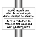 Accès interdit aux véhicules non  /.../ - Access Forbidden to Vehicles Not  /.../