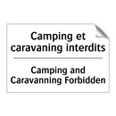 Camping et caravaning interdits /.../ - Camping and Caravanning Forbidden /.../