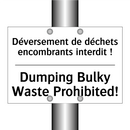 Déversement de déchets encombrants  /.../ - Dumping Bulky Waste Prohibited! /.../