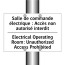 Salle de commande électrique :  /.../ - Electrical Operating Room: Unauthorized  /.../