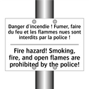 Danger d'incendie ! Fumer, faire  /.../ - Fire hazard! Smoking, fire, and  /.../