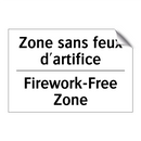 Zone sans feux d'artifice - Firework-Free Zone