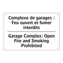 Complexe de garages : Feu ouvert  /.../ - Garage Complex: Open Fire and  /.../