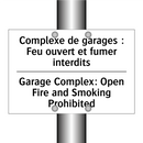 Complexe de garages : Feu ouvert  /.../ - Garage Complex: Open Fire and  /.../