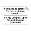 Complexe de garages : Feu ouvert  /.../ - Garage Complex: Open Fire and  /.../